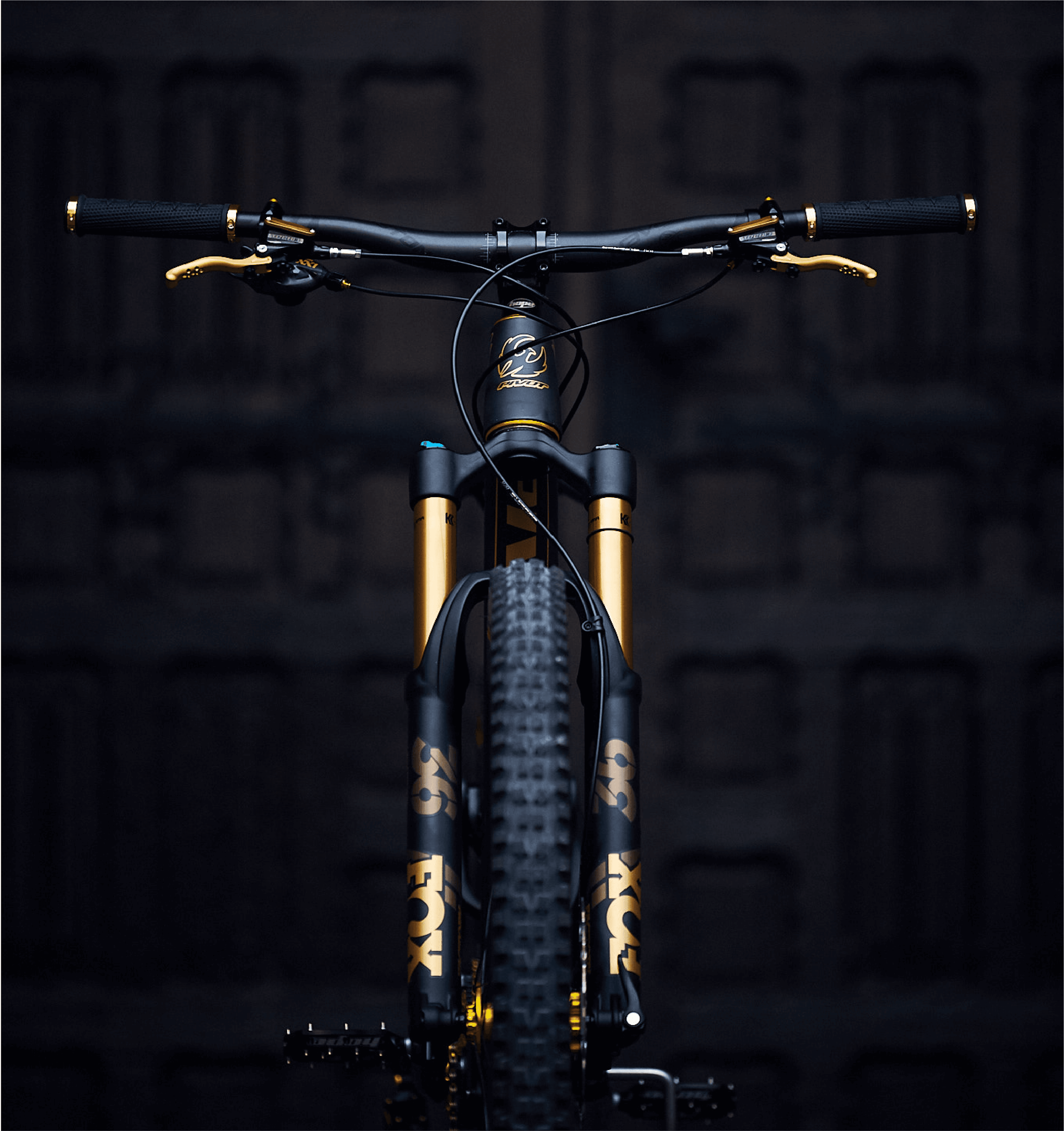 Road bike viewed from the side in motion